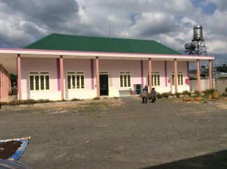 le bâtiment de l'école